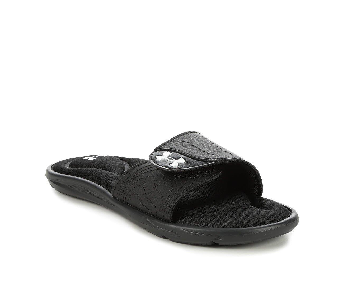 Under Armour Women's Ignite Ix Slide Sandal, Black/White, 6 : :  Clothing, Shoes & Accessories