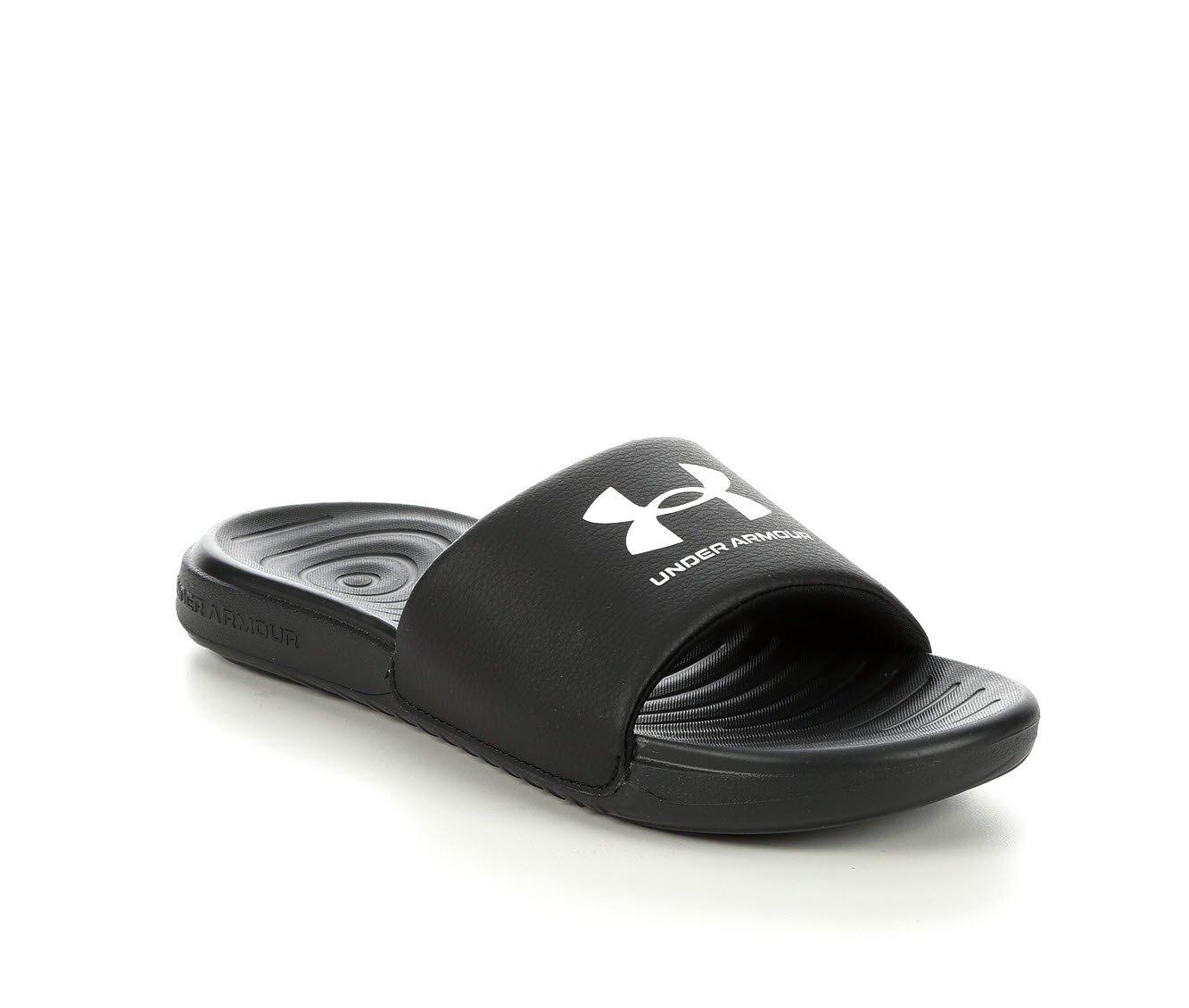 Under armour ansa fix sliders in black hot sale