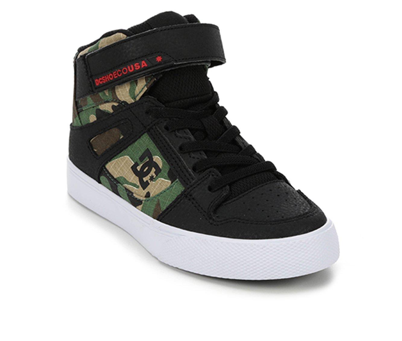 Boys' DC Little Kid & Big Kid Pure EV Camo High-Top Sneakers