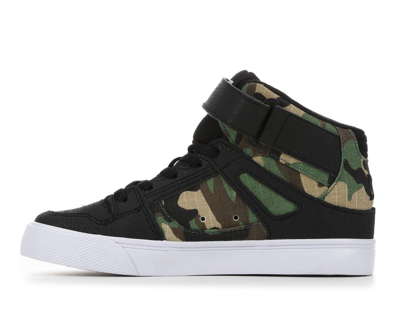 Boys' DC Little Kid & Big Kid Pure EV Camo High-Top Sneakers