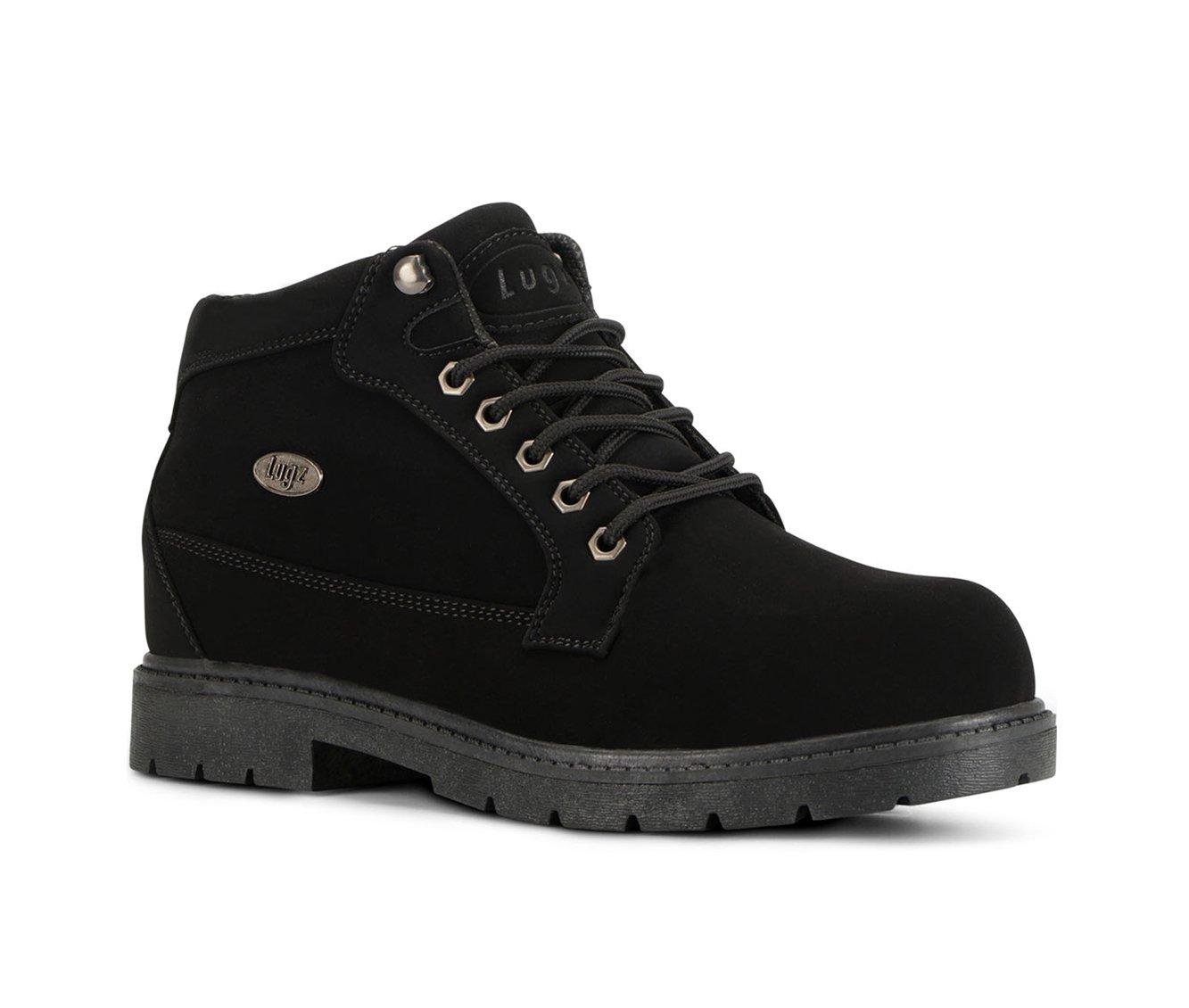 Mens lugz shop black boots