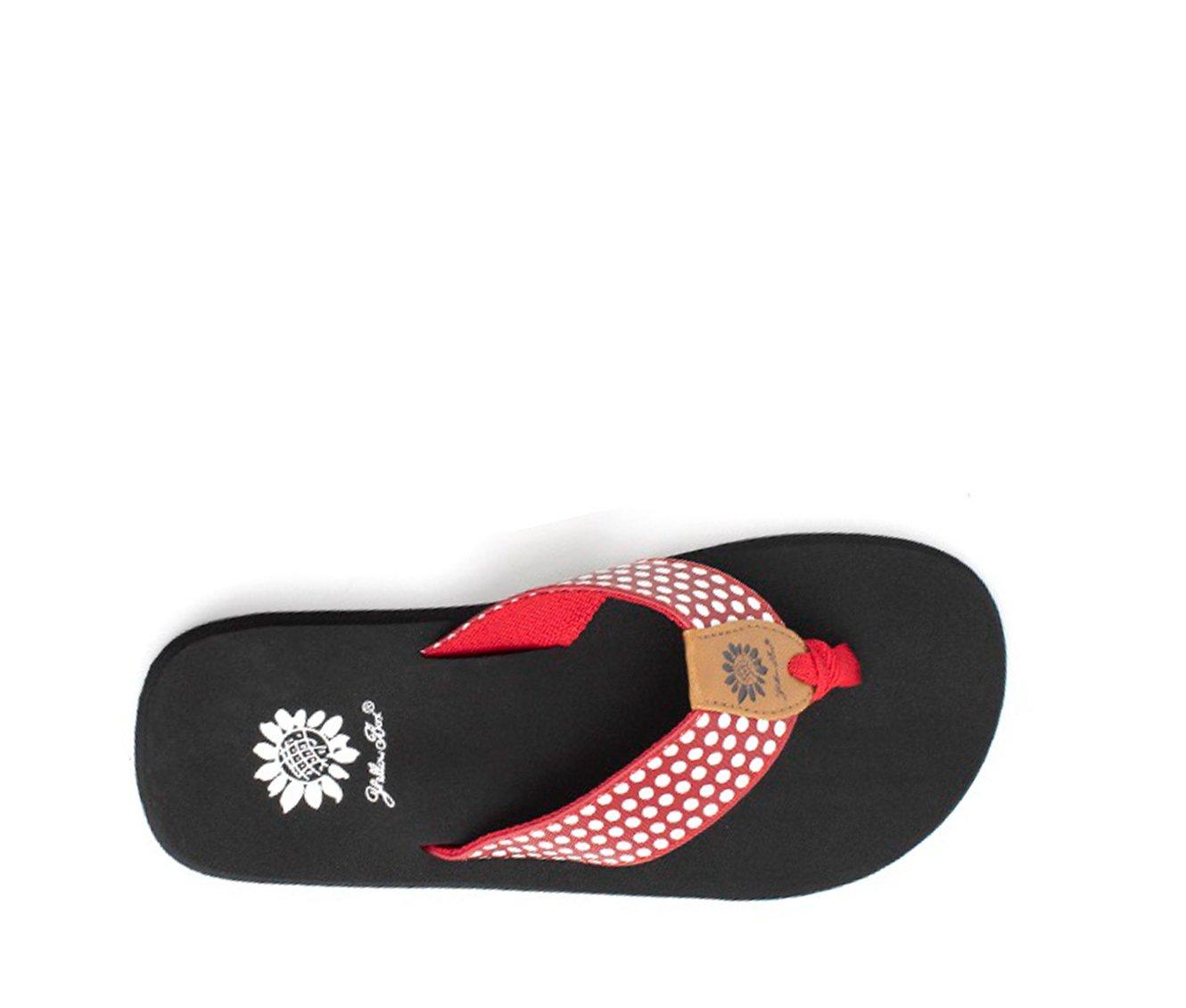 Women's Yellow Box Fromy Flip-Flops