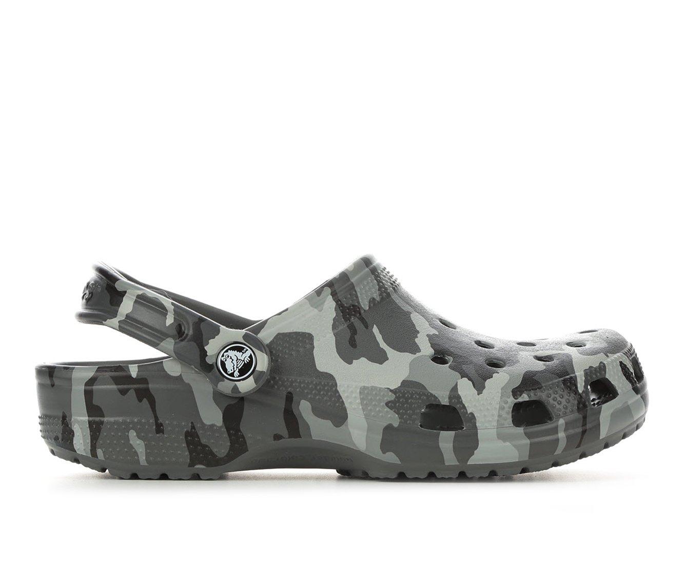 Camouflage crocs best sale near me