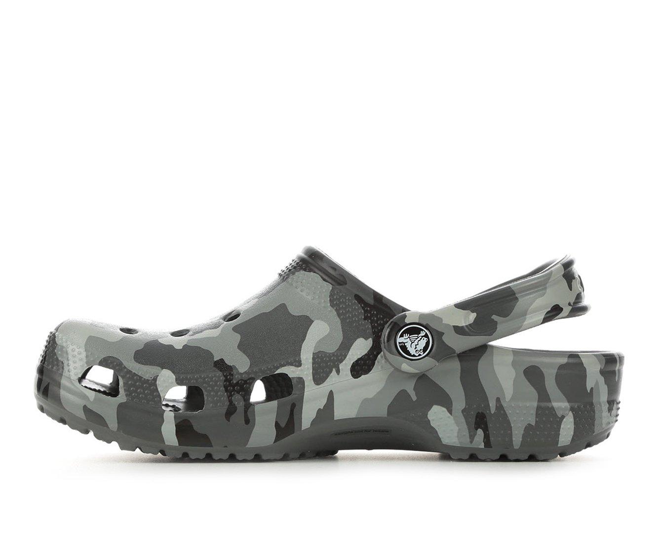 Adults' Crocs Classic Camo Print Clogs