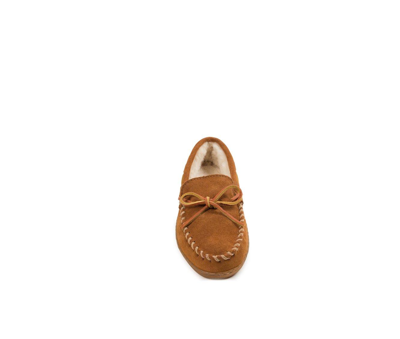 Minnetonka Women's Pile Lined Hardsole Moccasins