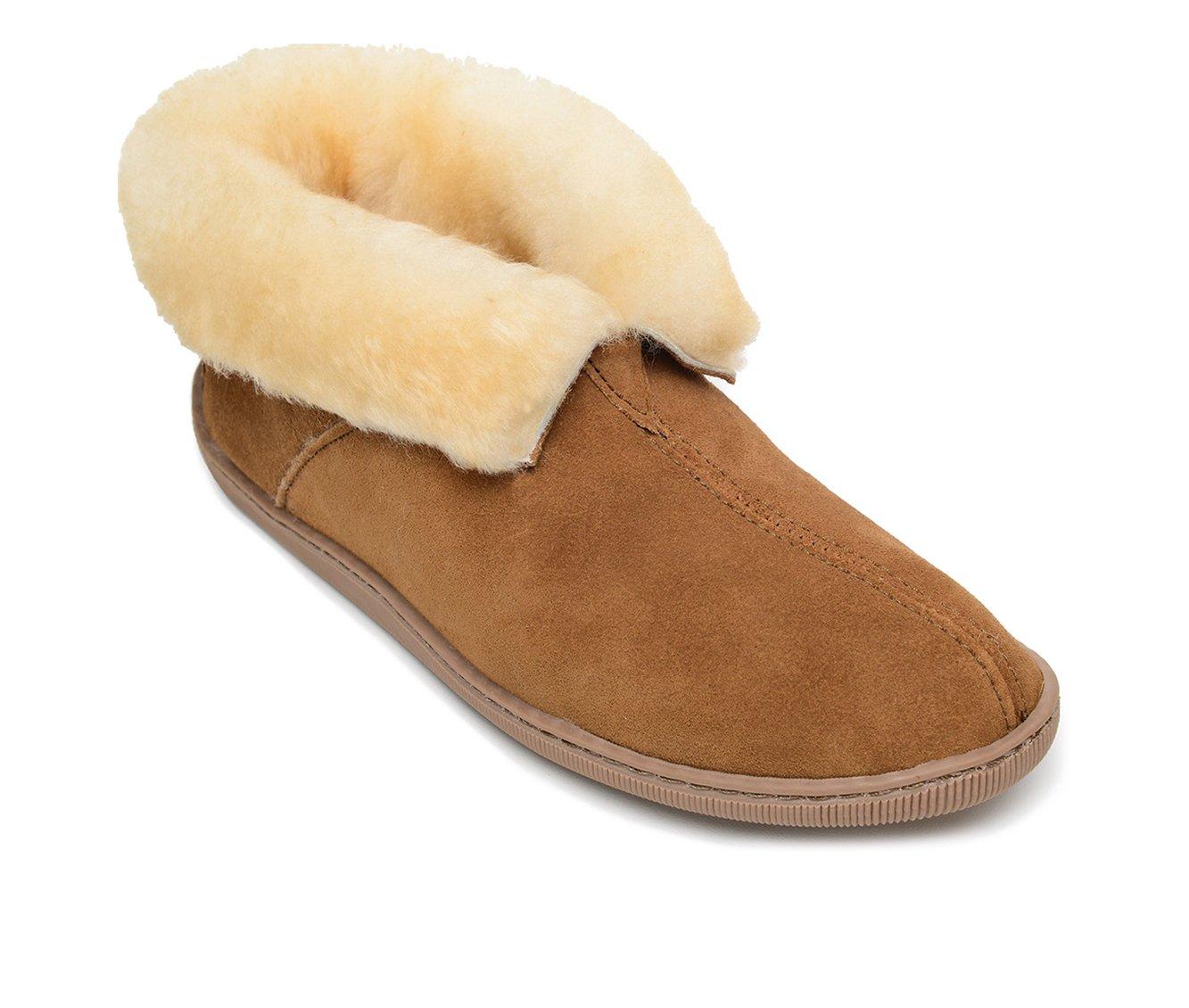 Men's Minnetonka Sheepskin Ankle Boots