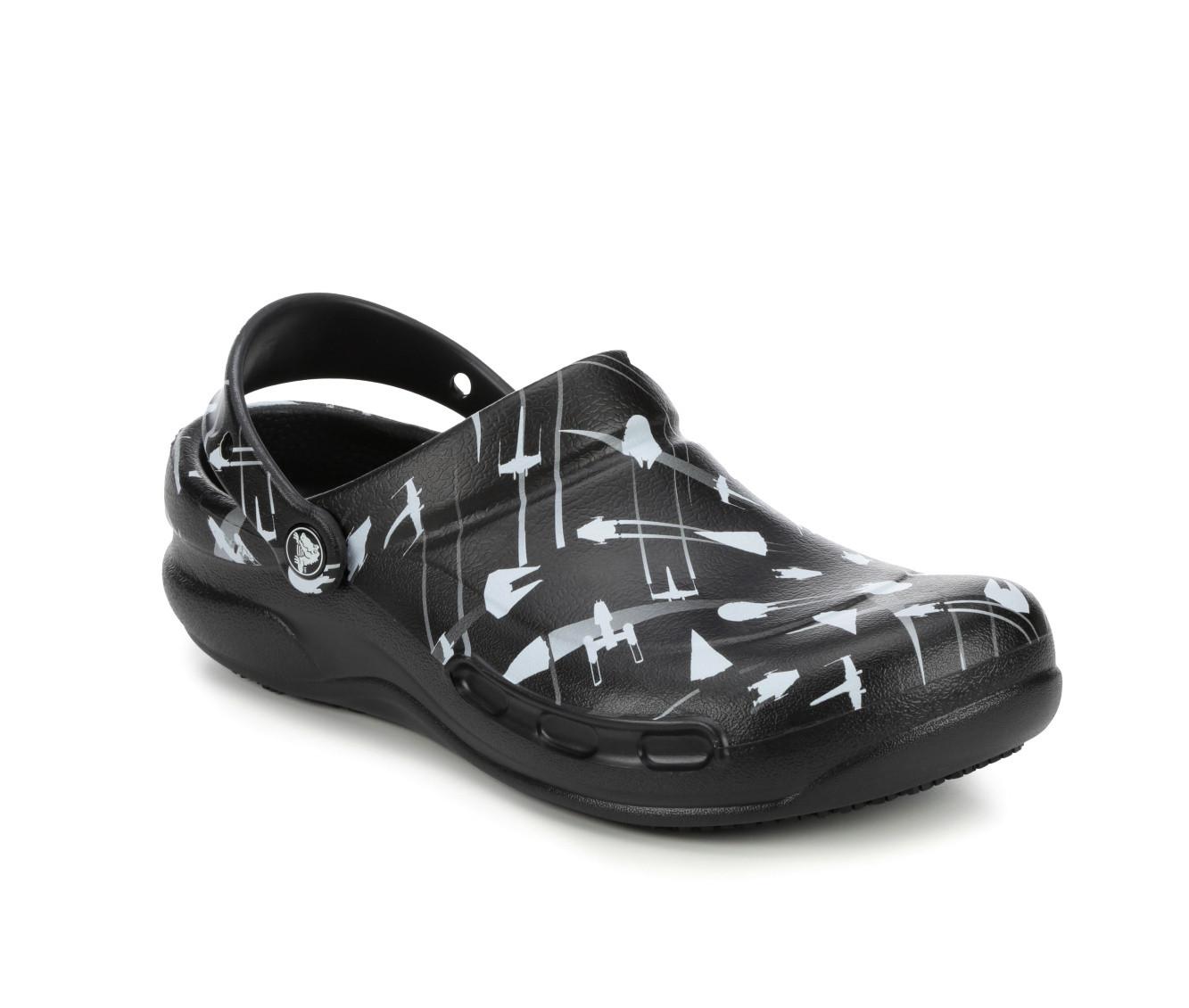 Men's Crocs Work Bistro Graphic Slip-Resistant Clogs