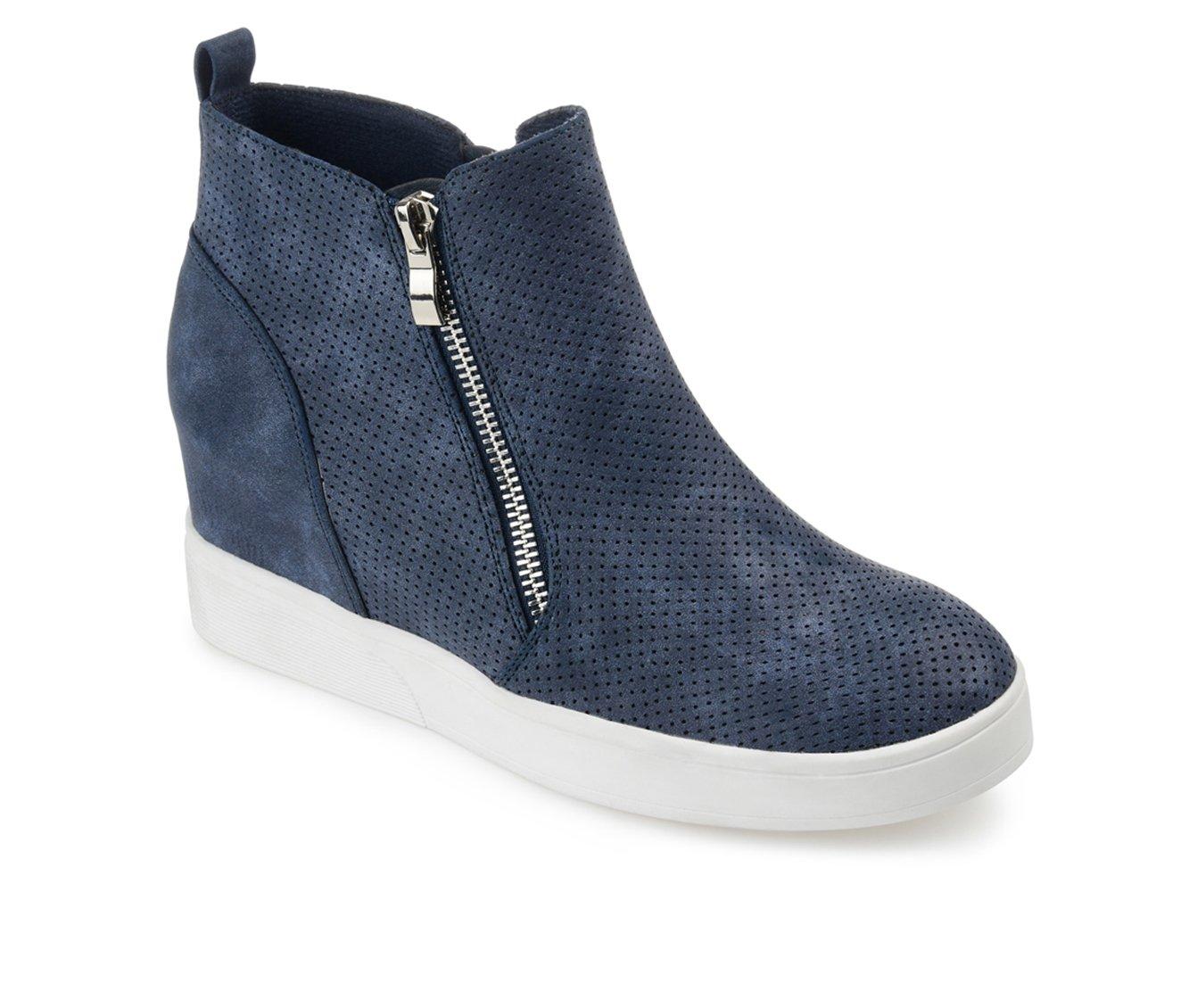 Women's Journee Collection Pennelope Wedge Sneakers