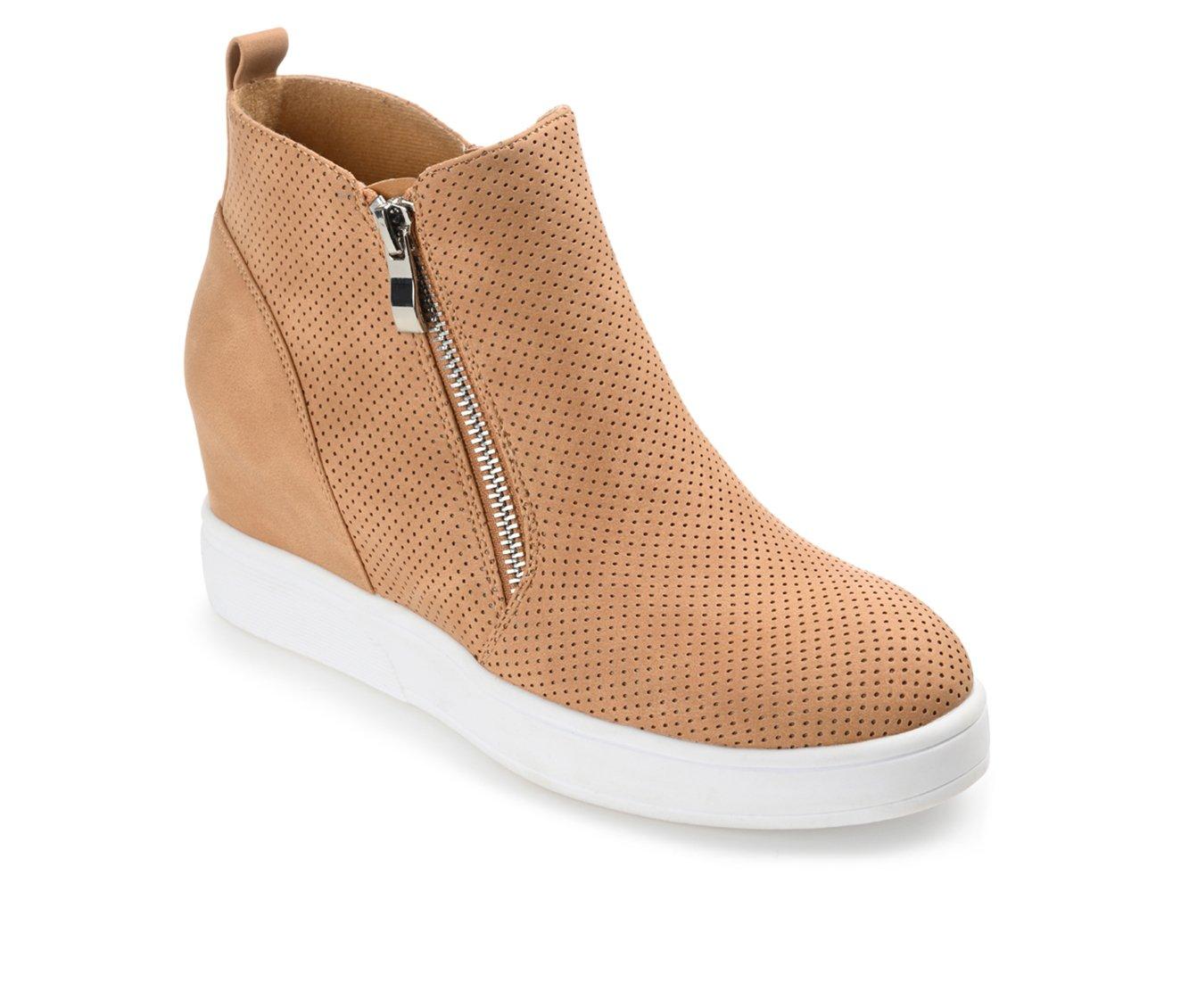 Women's Journee Collection Pennelope Wedge Sneakers