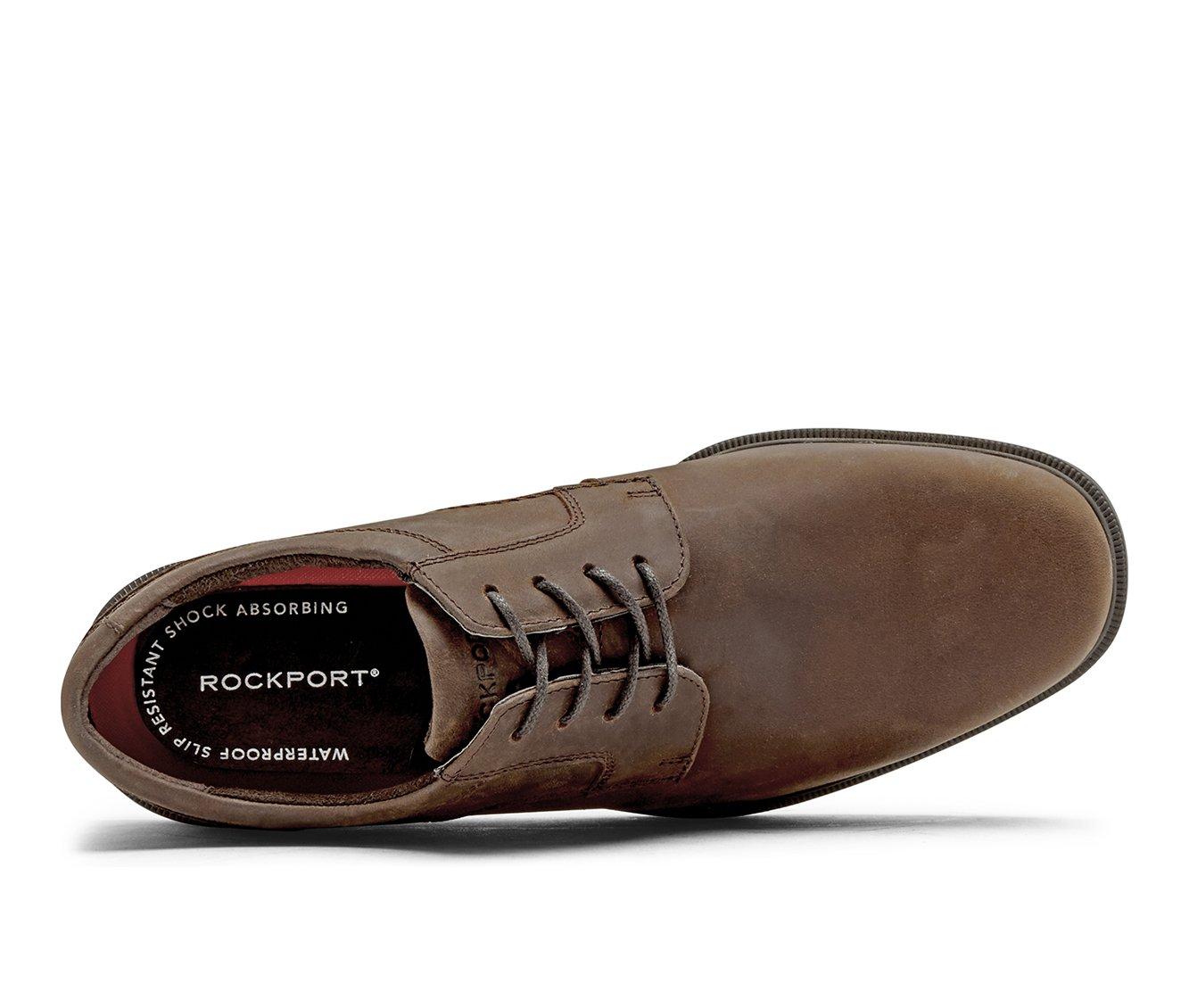 Men's Rockport Robinsyn Waterproof Plain Toe Dress Shoes