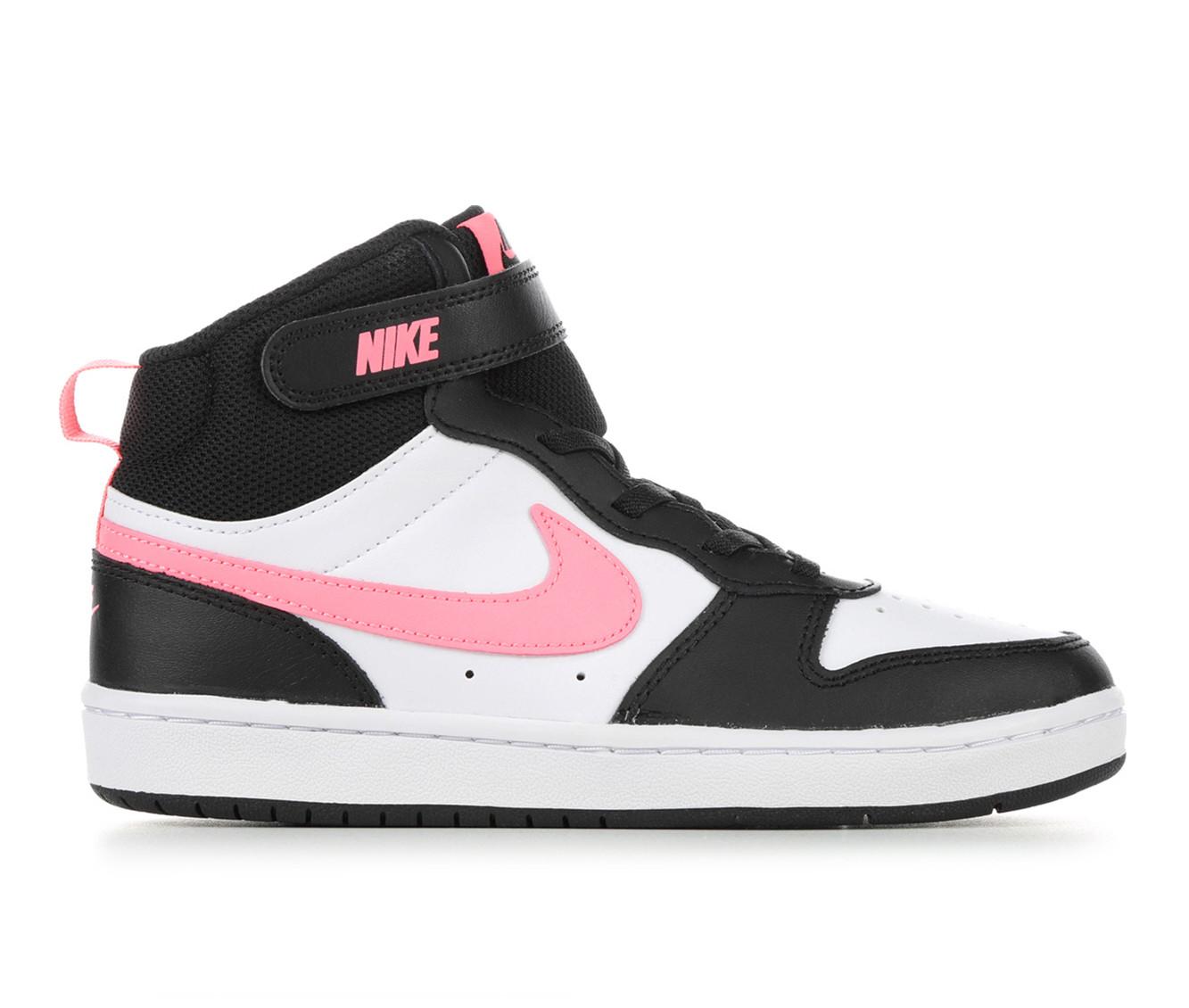 Nike Kids' Court Borough 2 High Top Sneaker Big Kid