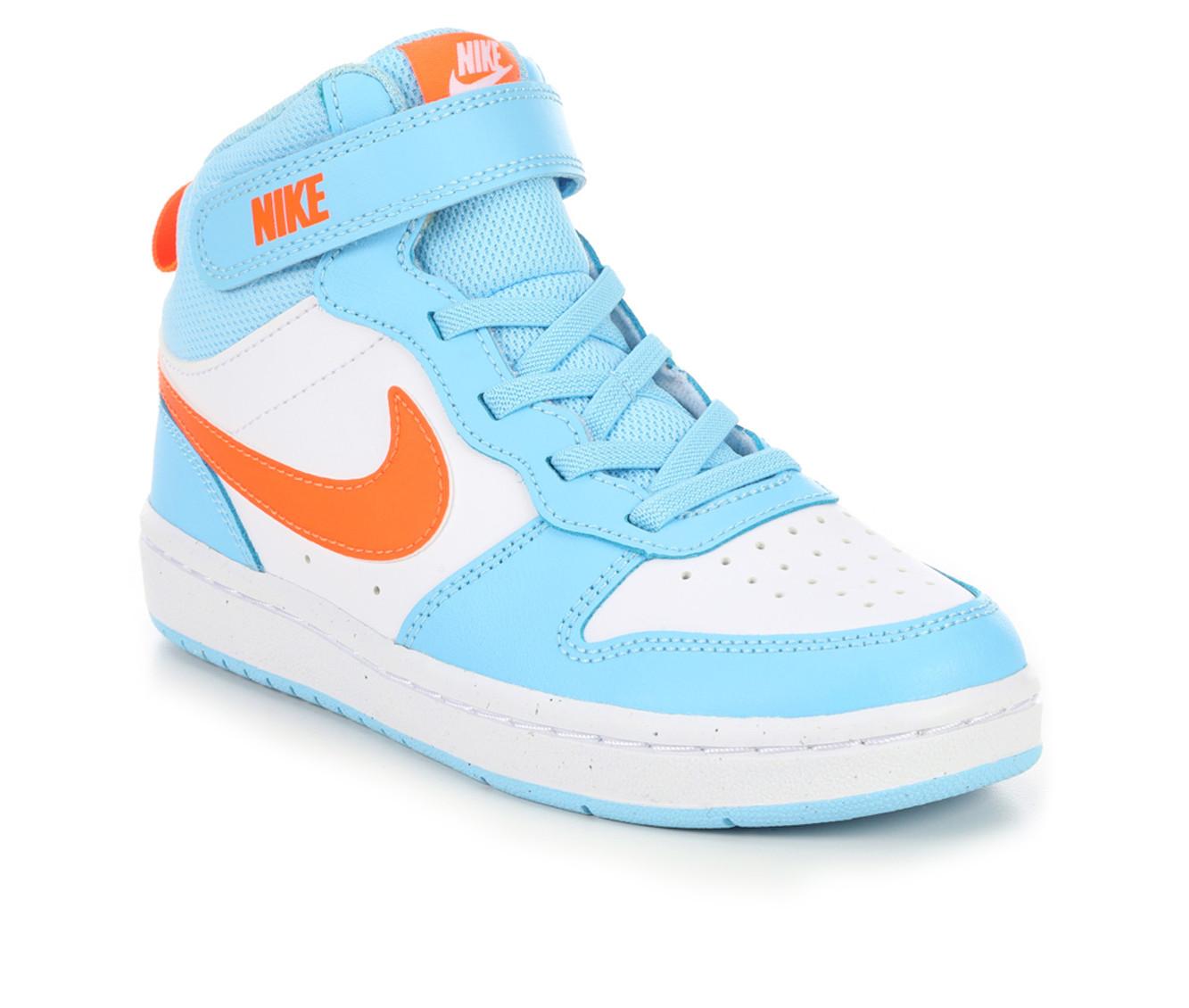 Kids' Nike Little Kid Court Borough Mid 2 Sneakers