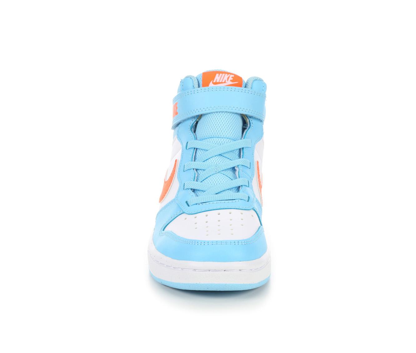 Kids' Nike Little Kid Court Borough Mid 2 Sneakers