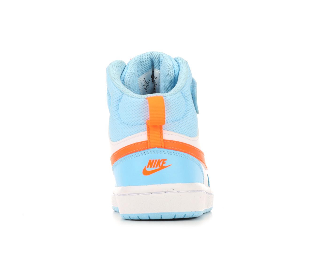 Kids' Nike Little Kid Court Borough Mid 2 Sneakers