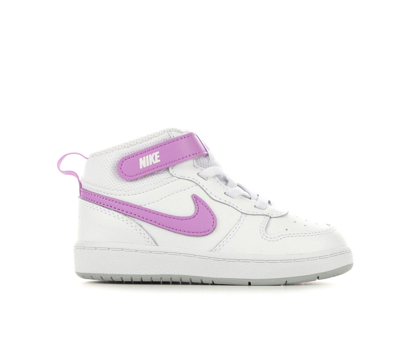 Girls' Nike Infant & Toddler Court Borough Mid 2 Sneakers