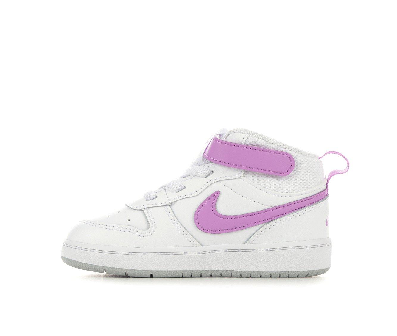 Girls' Nike Infant & Toddler Court Borough Mid 2 Sneakers