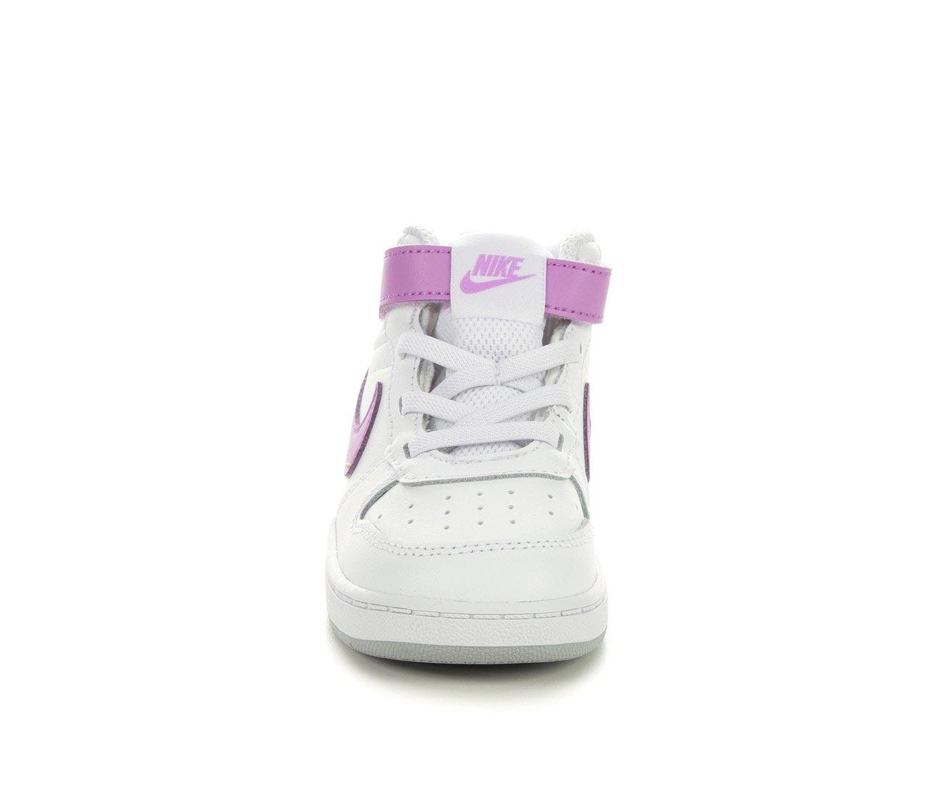 Girls' Nike Infant & Toddler Court Borough Mid 2 Sneakers