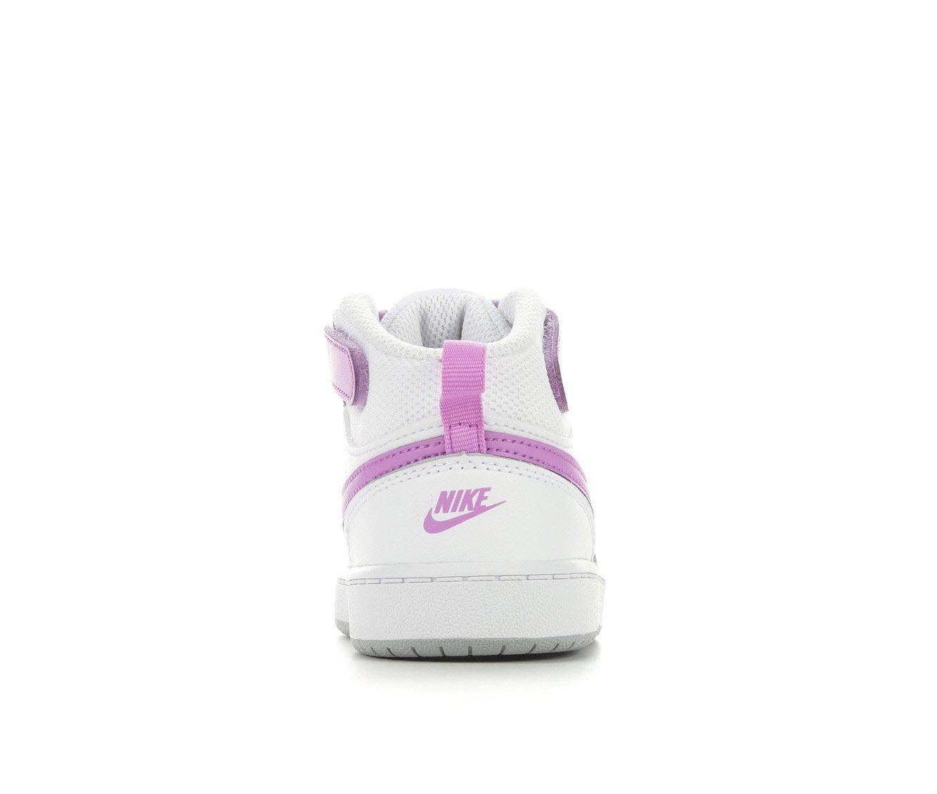 Girls' Nike Infant & Toddler Court Borough Mid 2 Sneakers