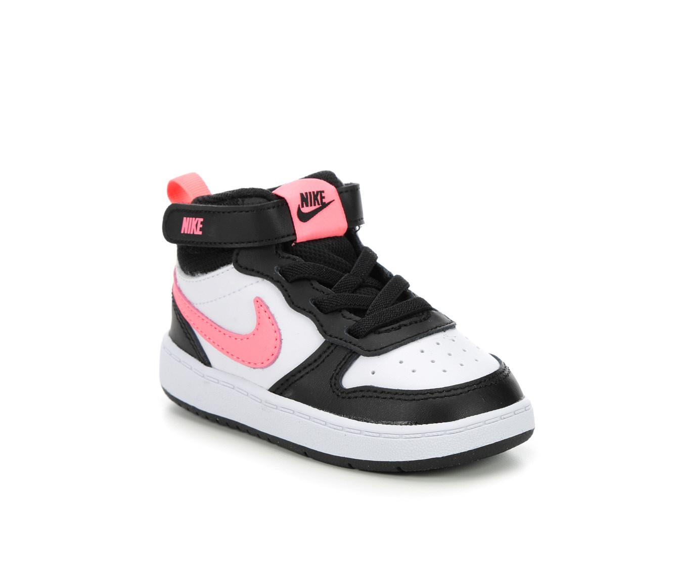 Girls #39 Nike Infant Toddler Court Borough Mid 2 Sneakers Shoe Carnival