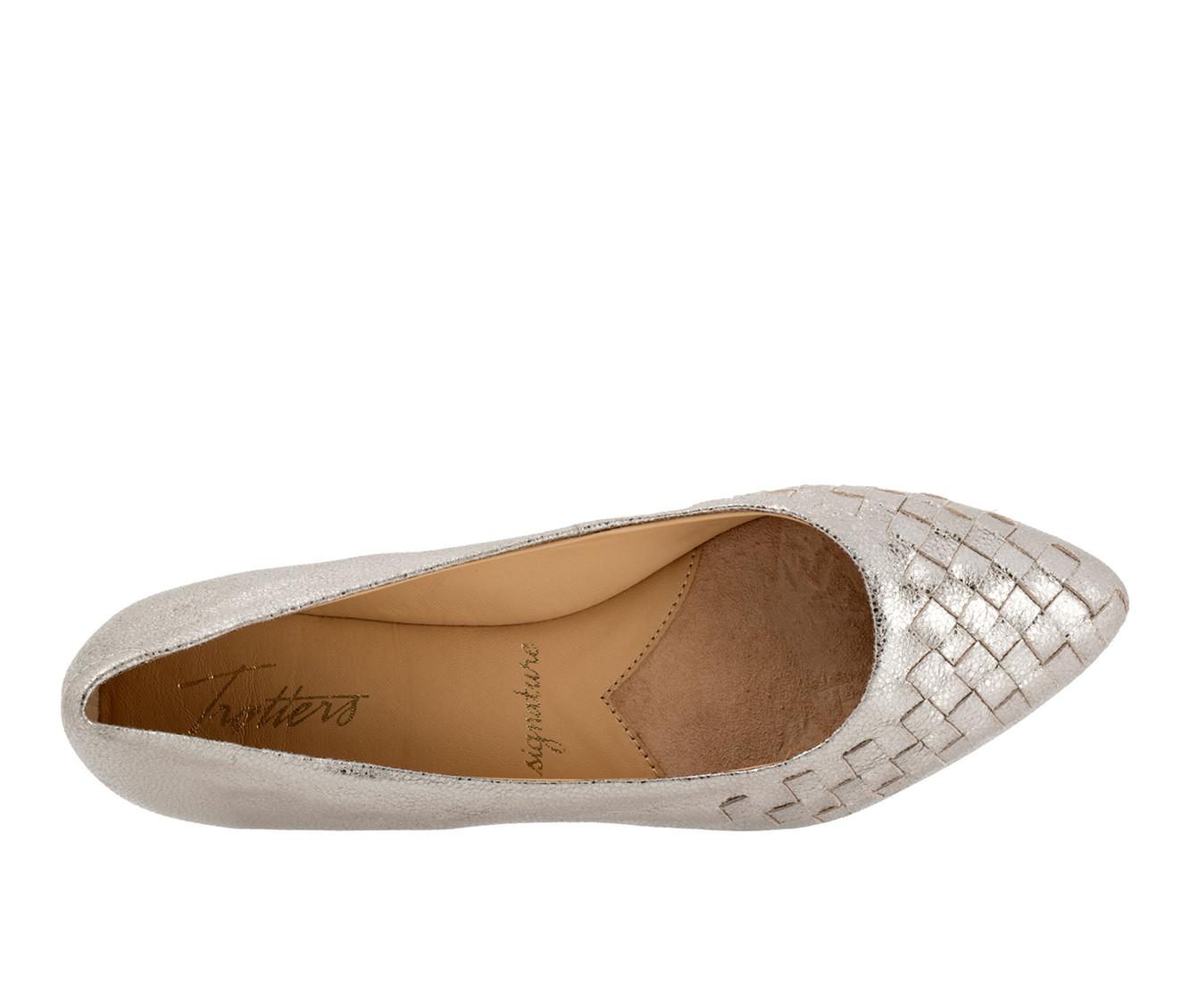 trotters woven flats