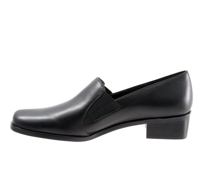 Women's Trotters Ash Heeled Loafers