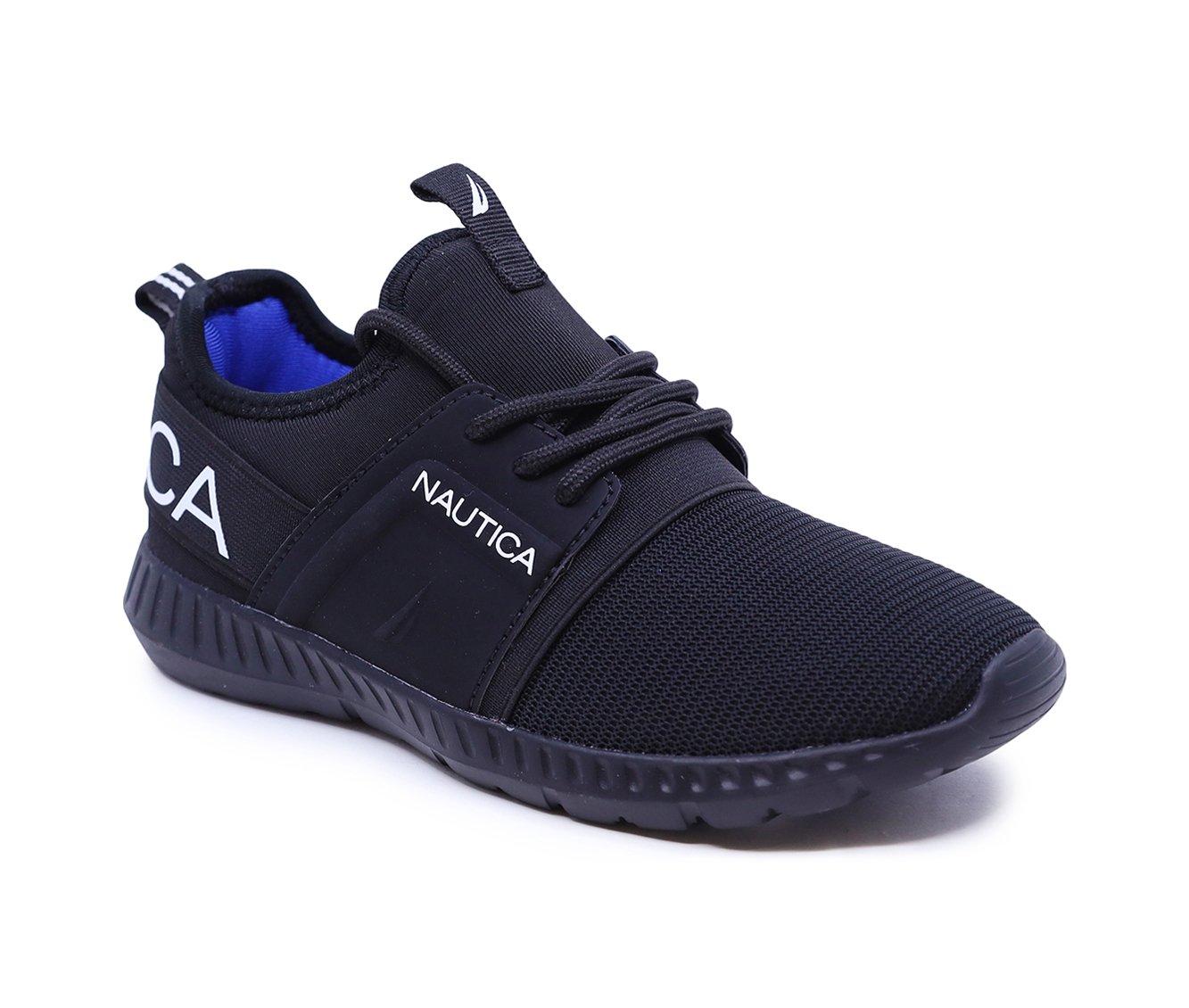 Boys Nautica Kappil Sneakers in Black Size 5 Big Kid