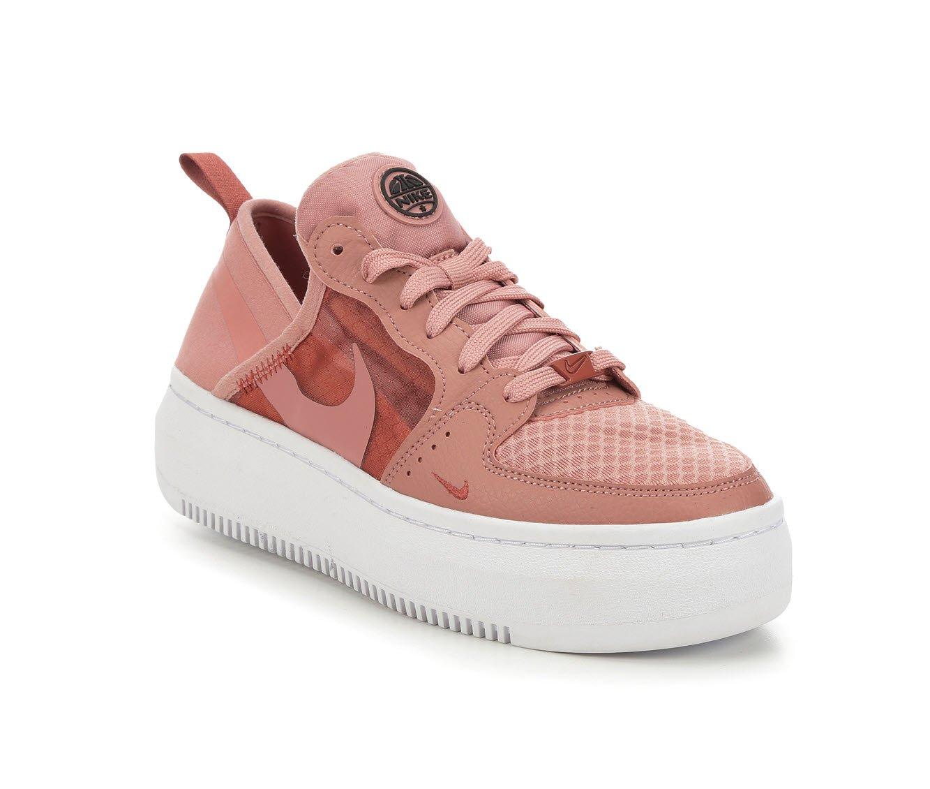 Pink nike platform outlet sneakers