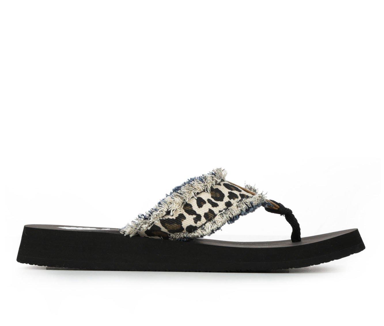 Women's Yellow Box Fayth Flip-Flops
