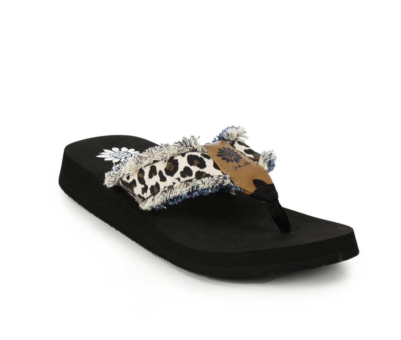 Women's Yellow Box Fayth Flip-Flops