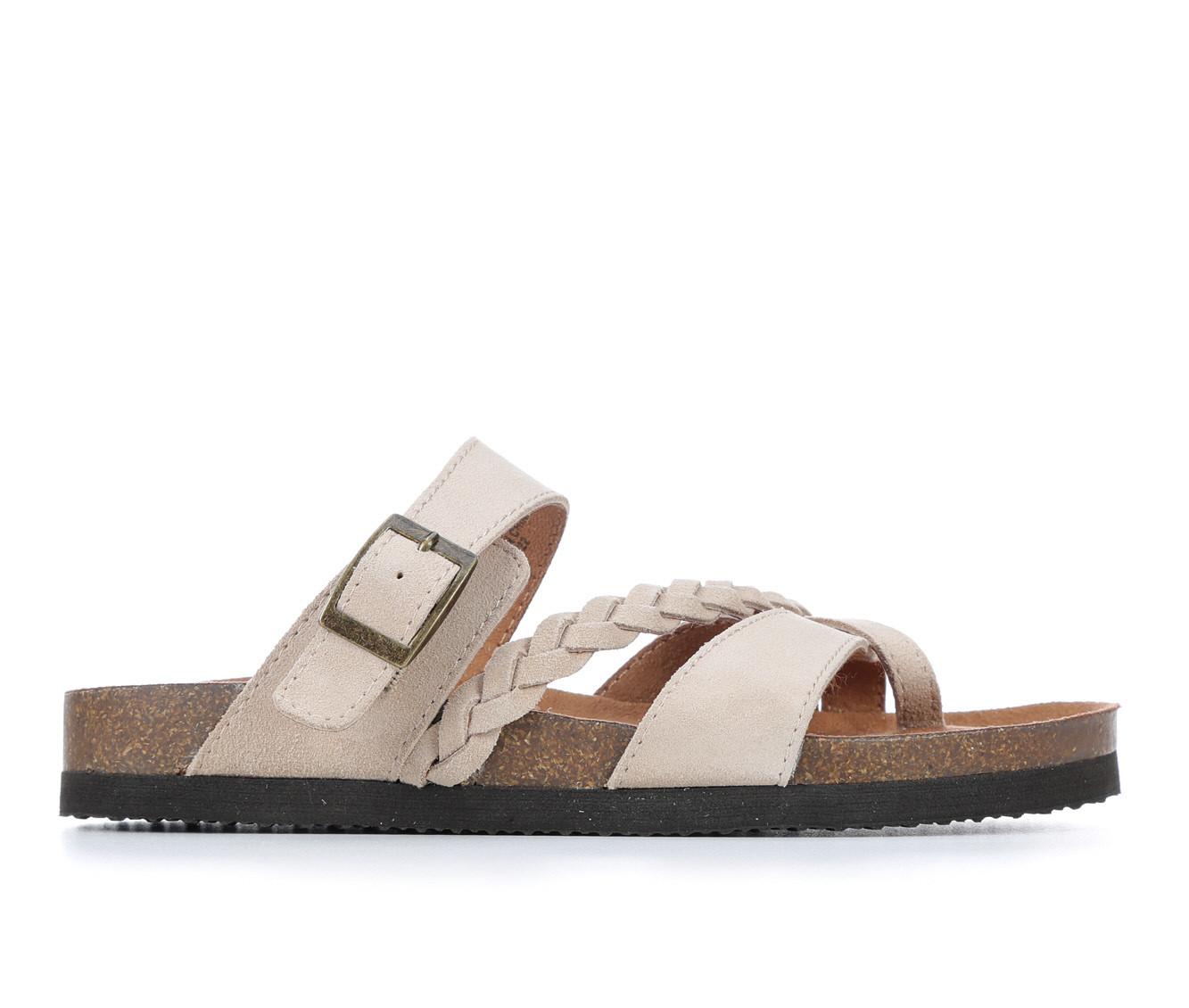 Women's White Mountain Hazy Footbed Sandals