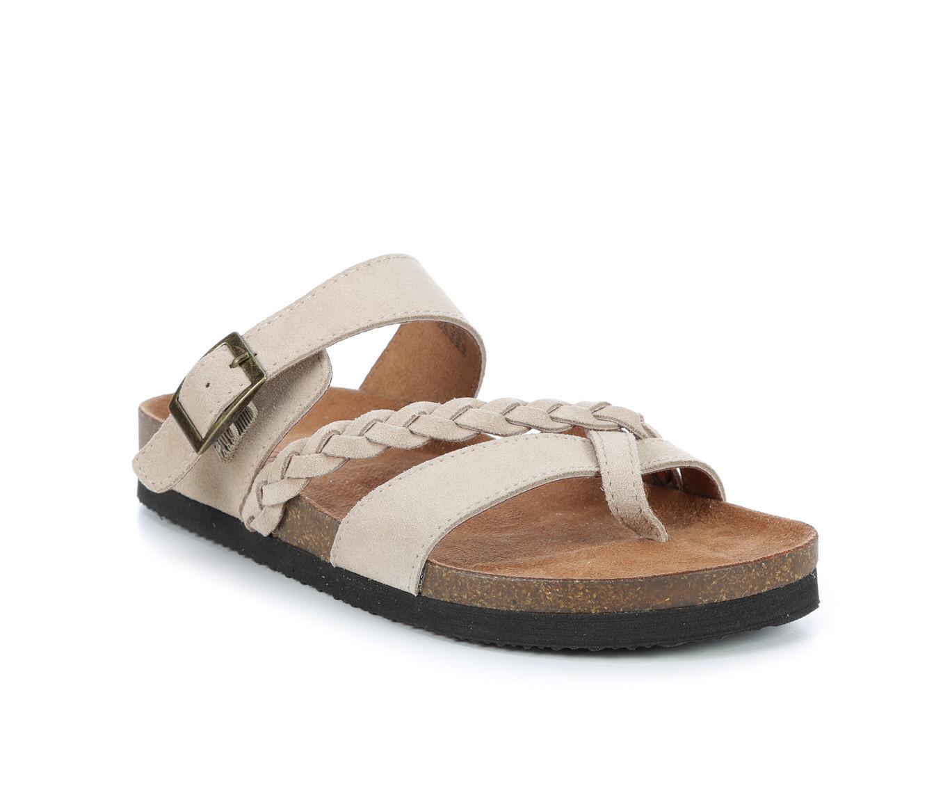 Women's White Mountain Hazy Footbed Sandals