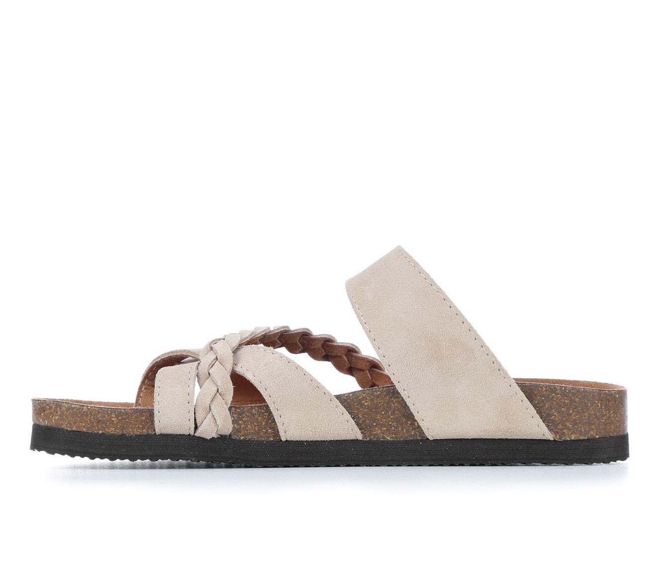 Women's White Mountain Hazy Footbed Sandals