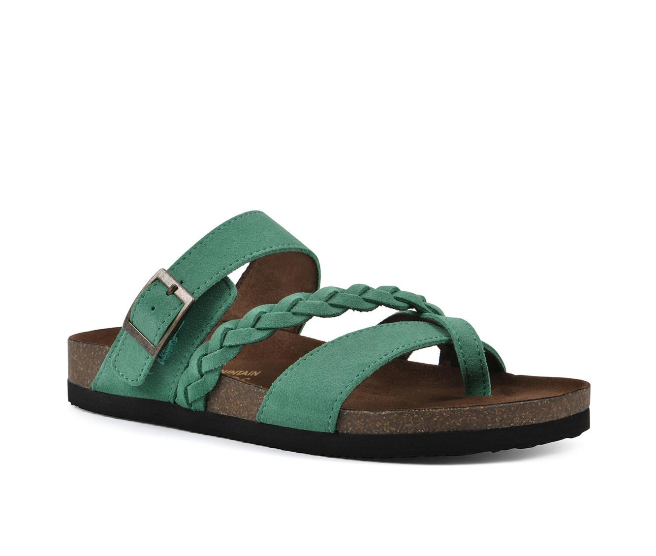 Women's White Mountain Hazy Footbed Sandals