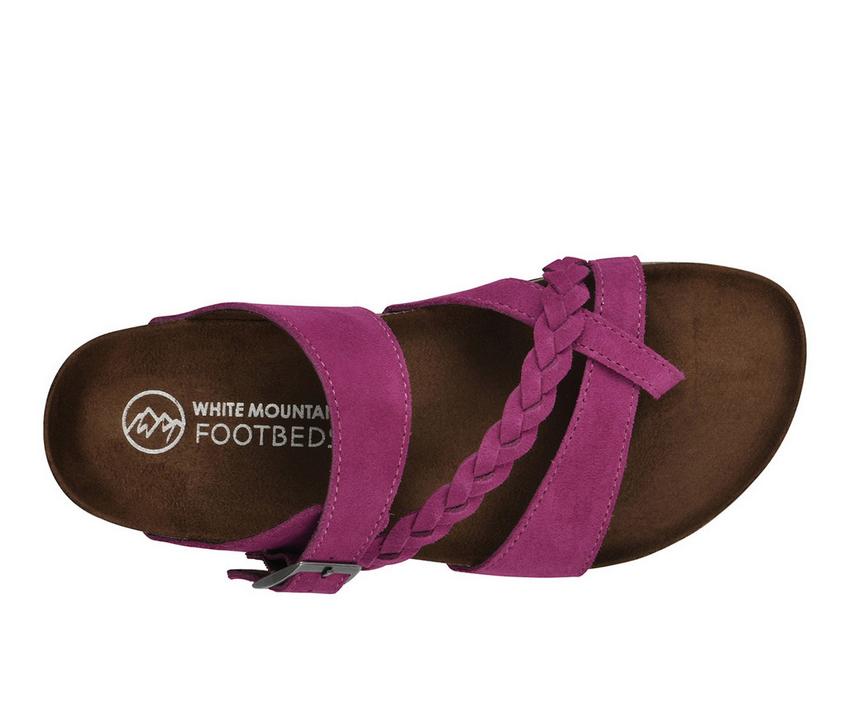 Women's White Mountain Hazy Footbed Sandals
