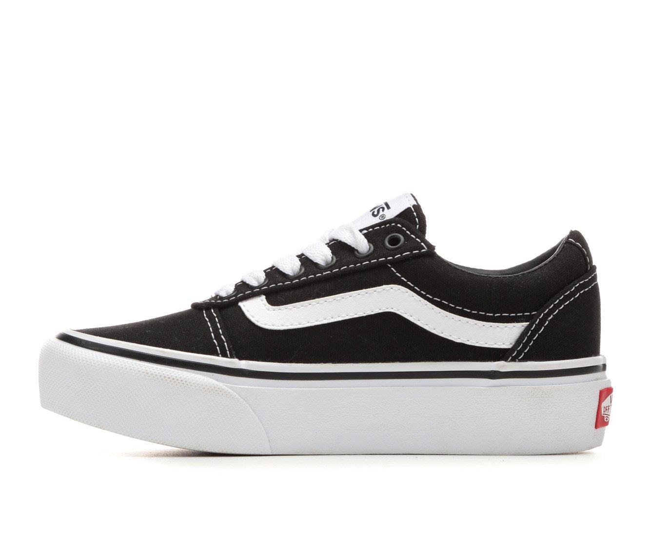 Vans platform clearance girls