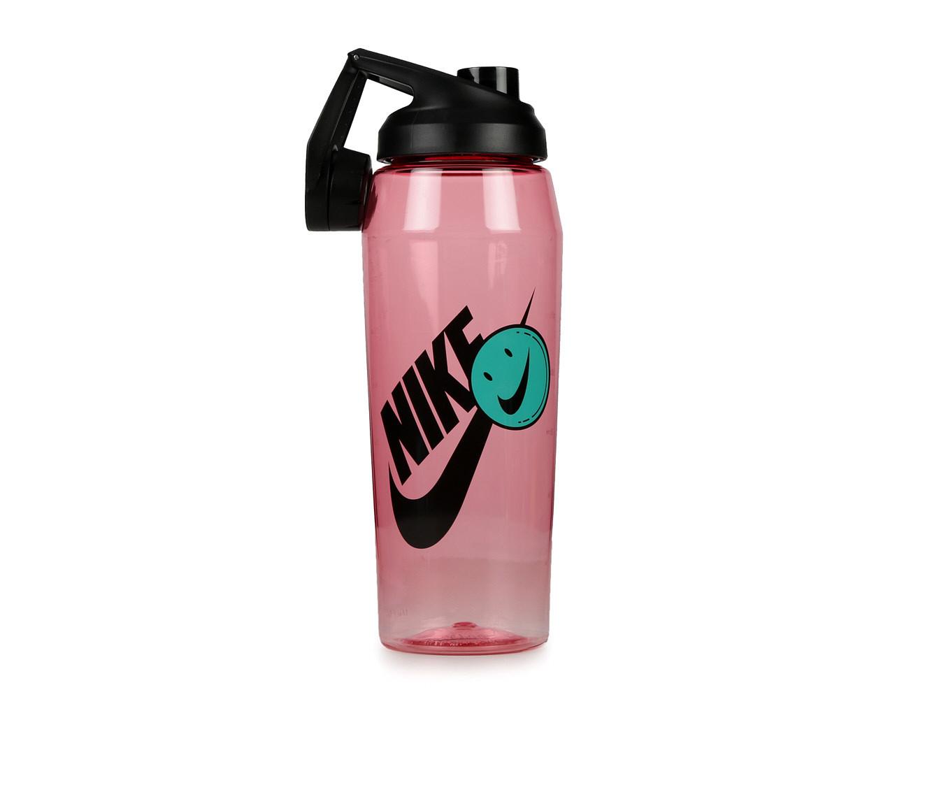 Nike CORE Hydro Flow Futura Water Bottle (24oz, ION Pink/Court