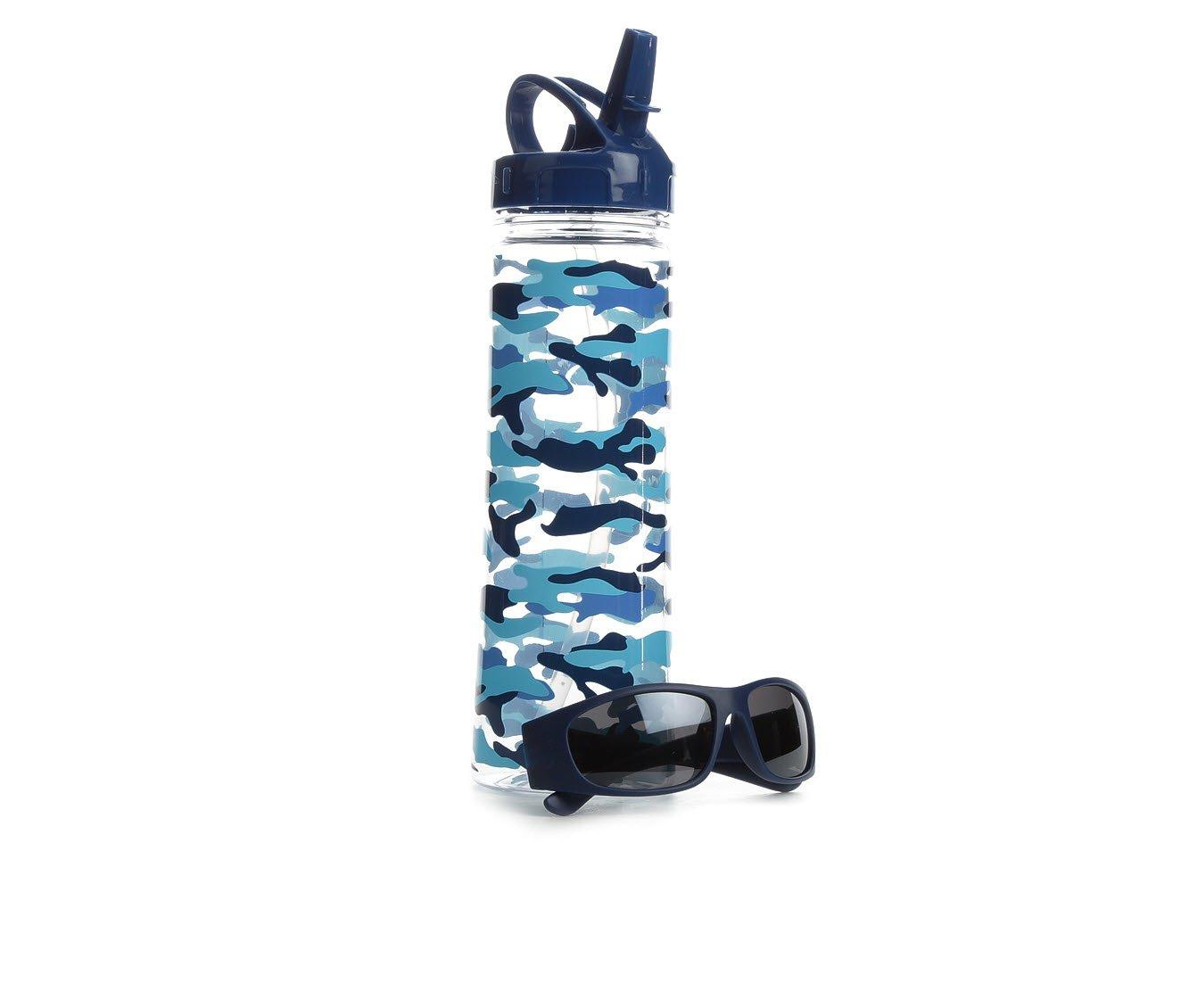 Capelli New York Water Bottle and Sunglasses Set