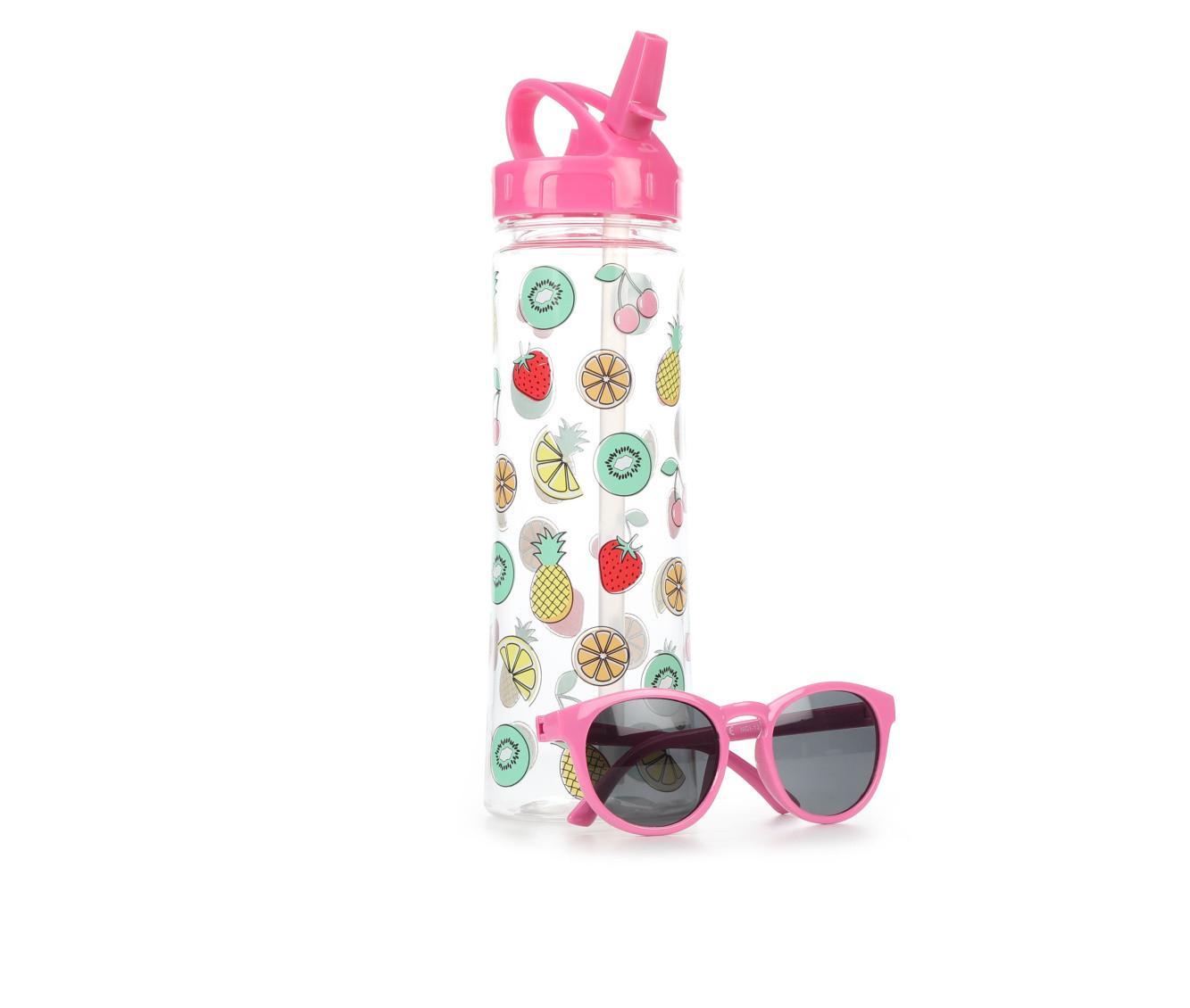 Capelli New York Water Bottle and Sunglasses Set