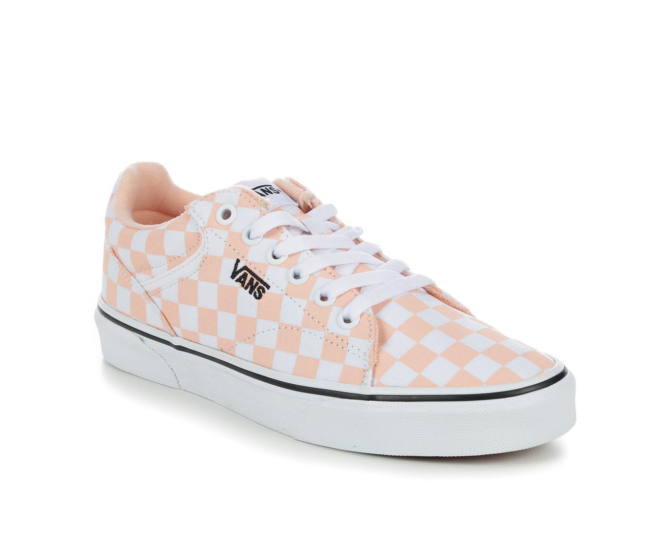 Women's Vans Seldan Checker Skate Shoes