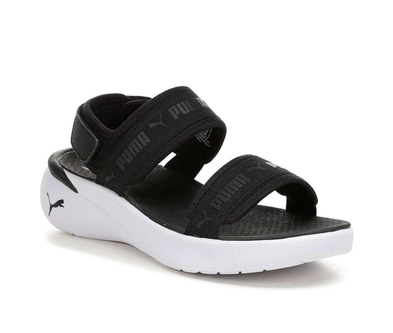 Puma sandals hot sale women grey