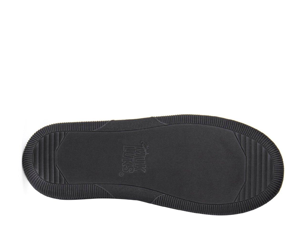 MUK LUKS Men's Faux Leather Clog Slippers