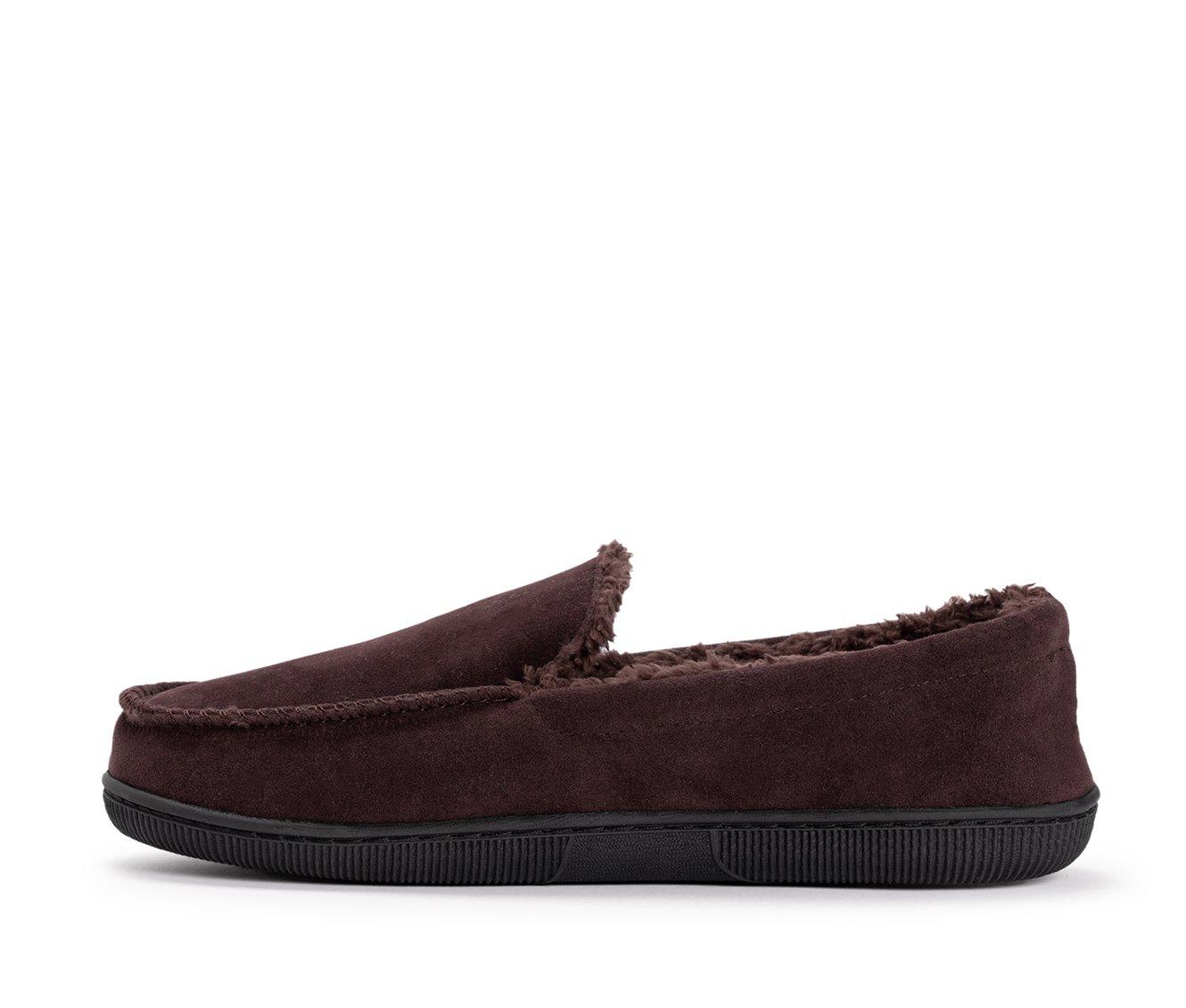 MUK LUKS Men's Fuax Suede Moccasin Slippers