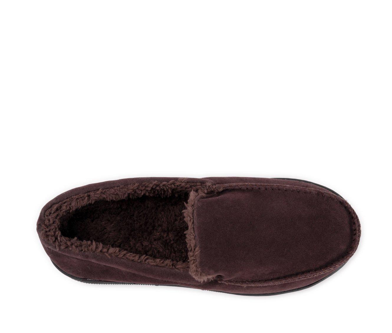 MUK LUKS Men's Fuax Suede Moccasin Slippers