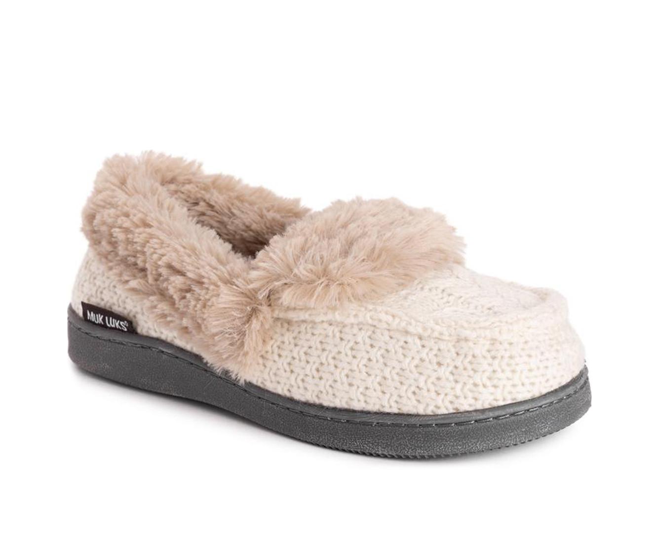 Muk luks 2025 women's moccasin slippers