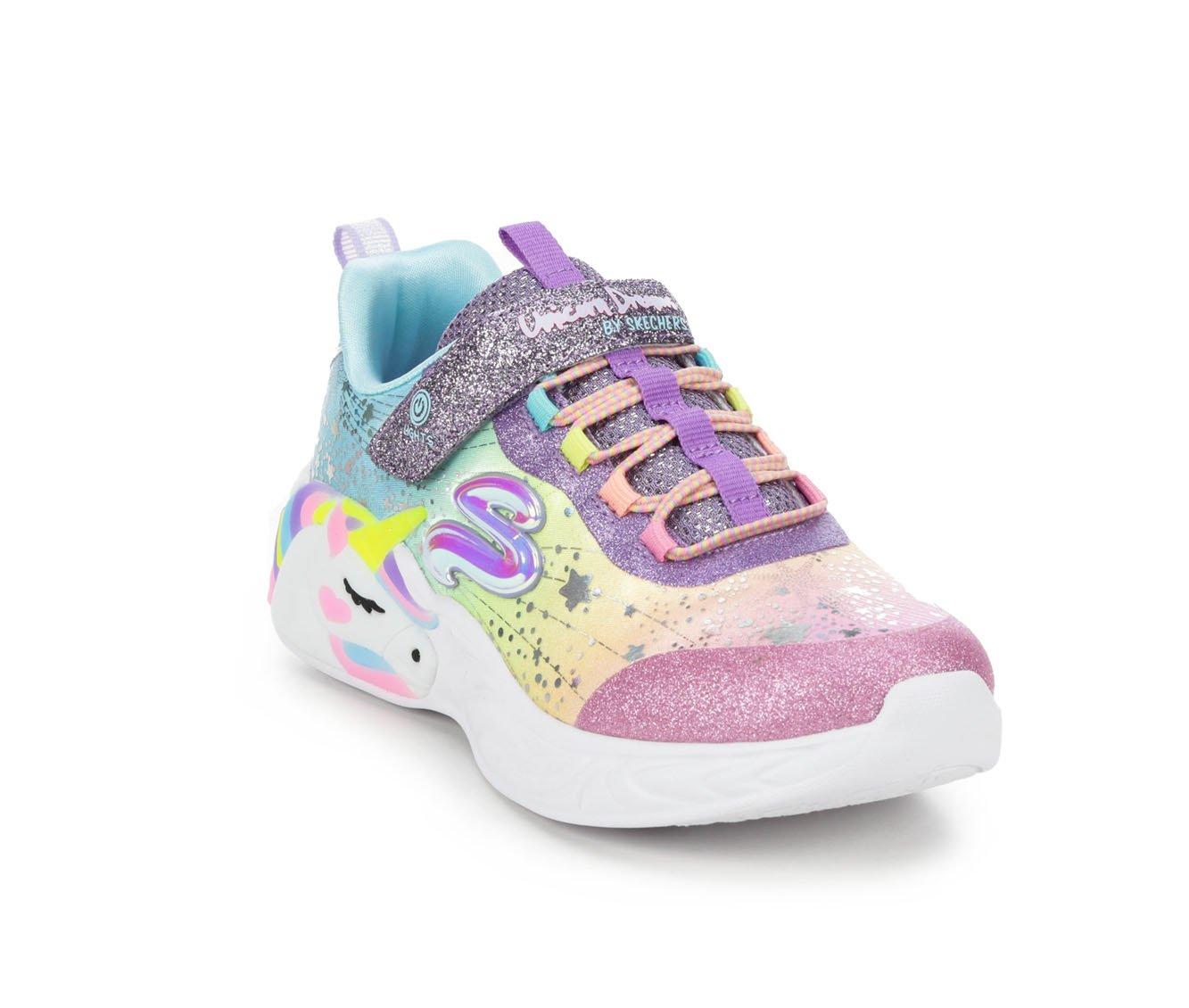 Girls Skechers Little Kid Big Kid Unicorn Dreams Light Up Shoes