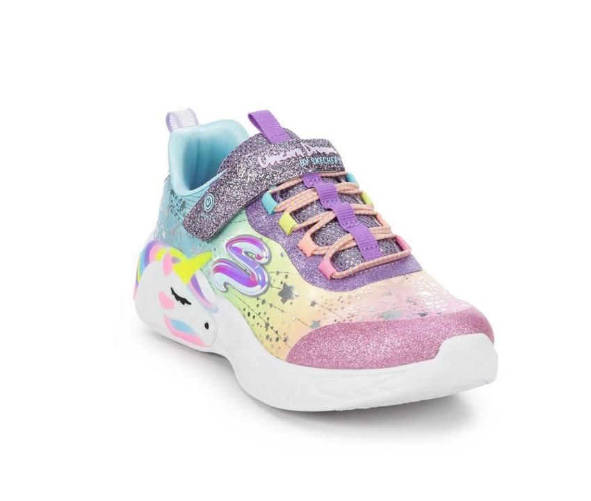 Girls' Skechers Little Kid & Big Kid Unicorn Dreams Light-Up Shoes