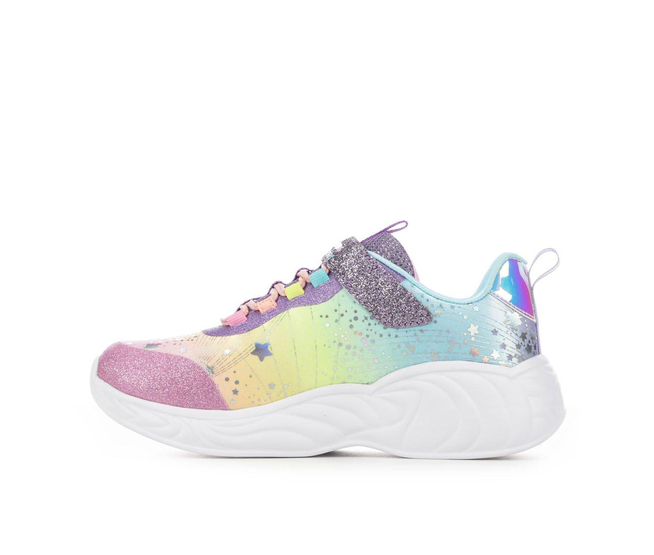 Girls' Skechers Little Kid & Big Kid Unicorn Dreams Light-Up Shoes