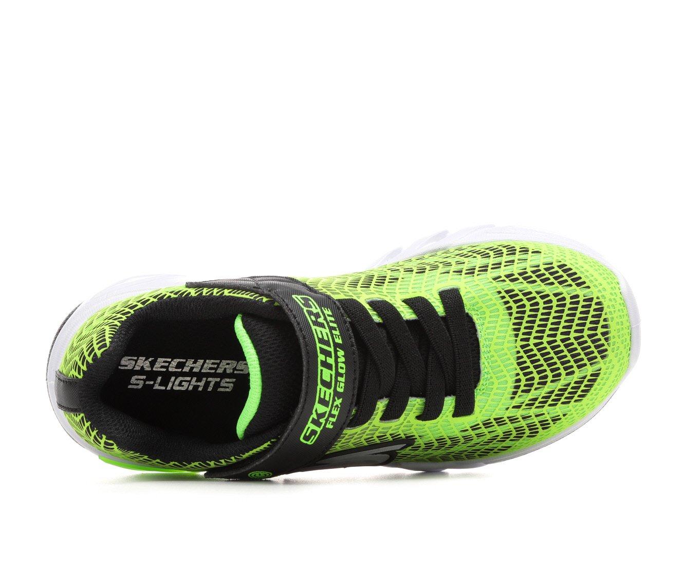 Boys' Skechers Little Kid & Big Kid Flex Glow Elite Light-Up Sneakers