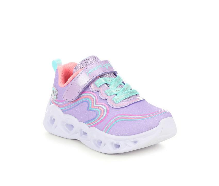 Girls' Skechers Toddler Heart Lights Lovely Light-Up Shoes