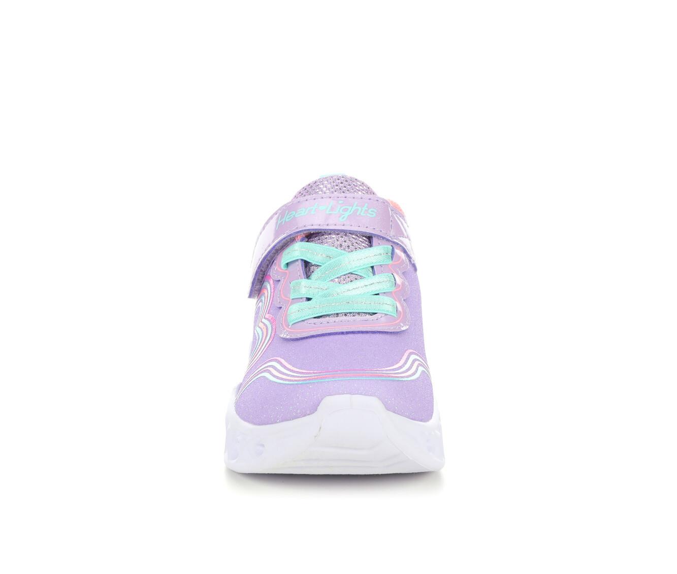 Girls' Skechers Toddler Heart Lights Lovely Light-Up Shoes